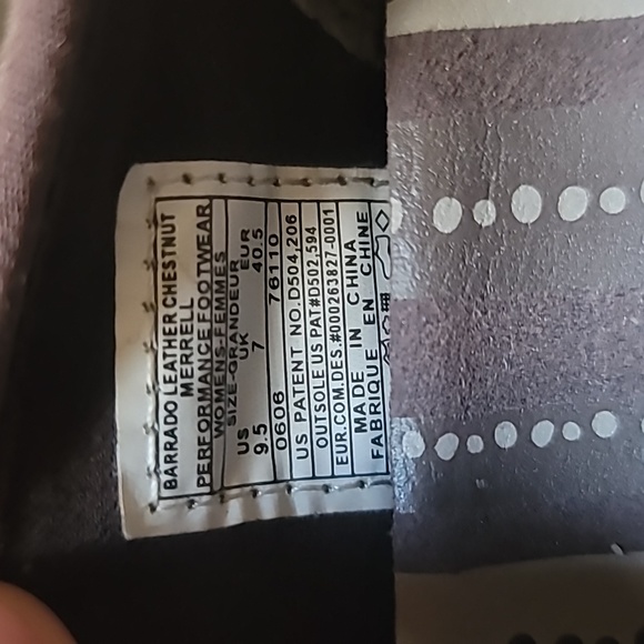 Merrell Barrado Leather Chestnut Performance Footwear - Picture 4 of 6